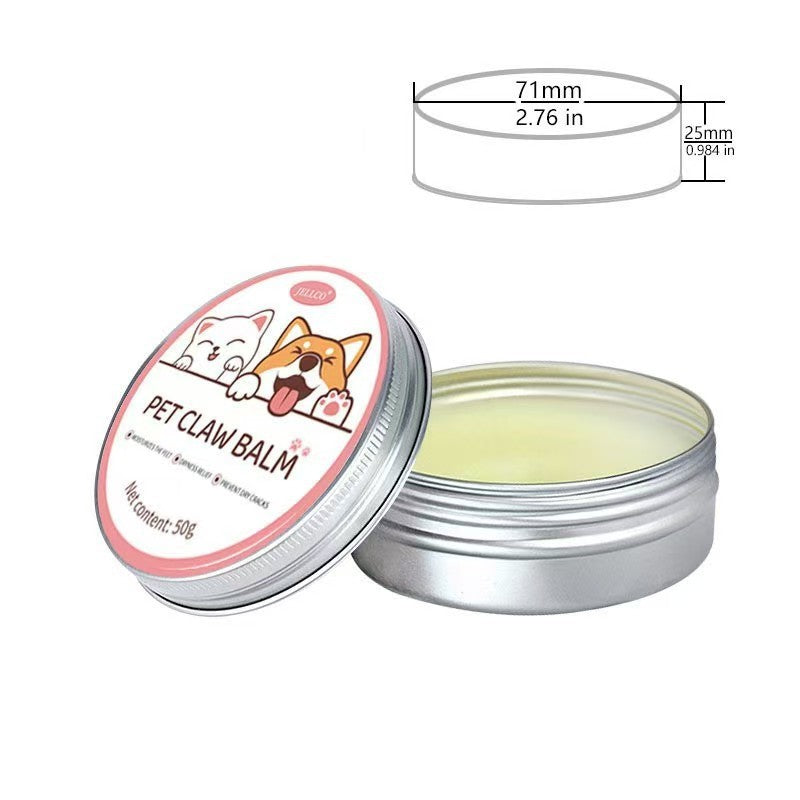 Pet Paw Balm – Moisturizing Foot & Claw Care Cream for Dogs and Cats