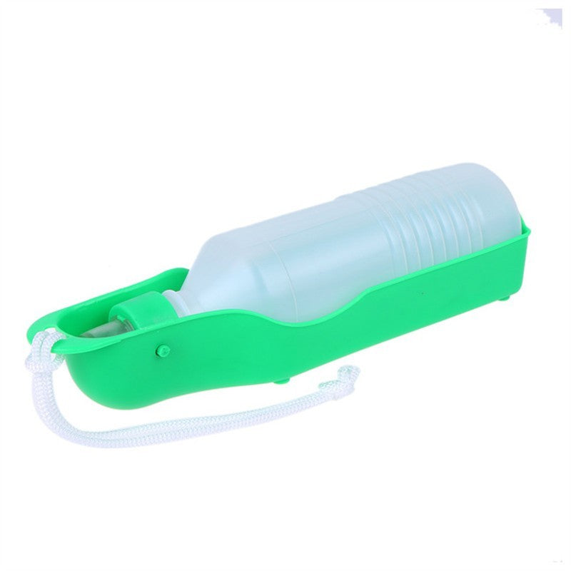"Thirsty Pup Portable Water Bottle"– Fun, friendly, and easy to use.