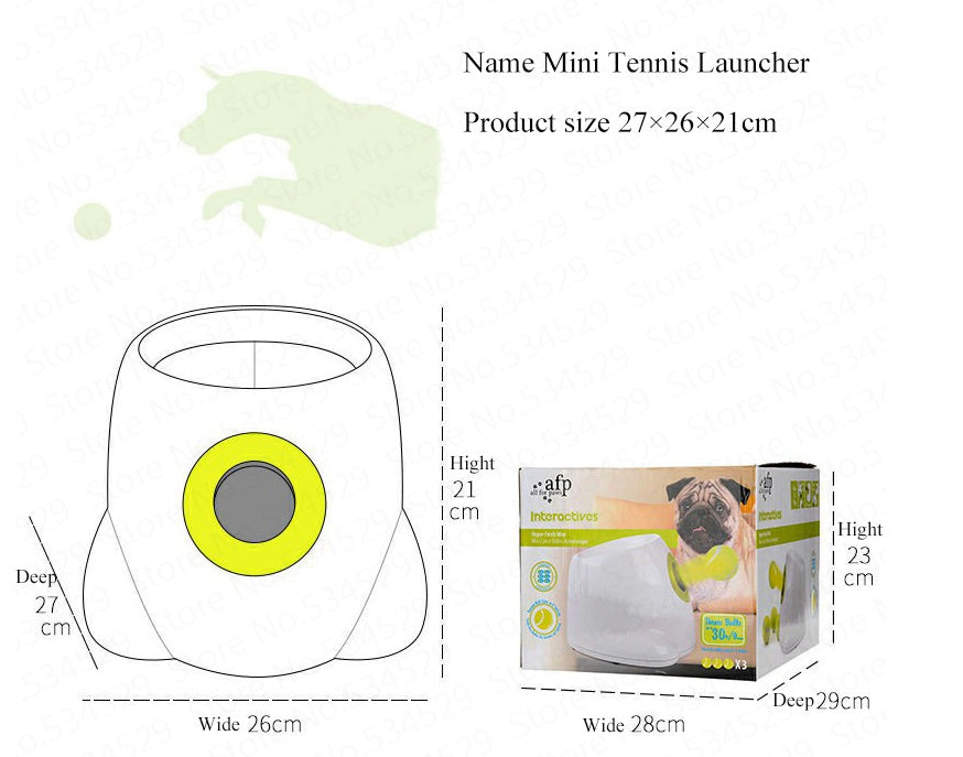 Pet Ball Launcher for Dogs – Automatic Fetch Machine