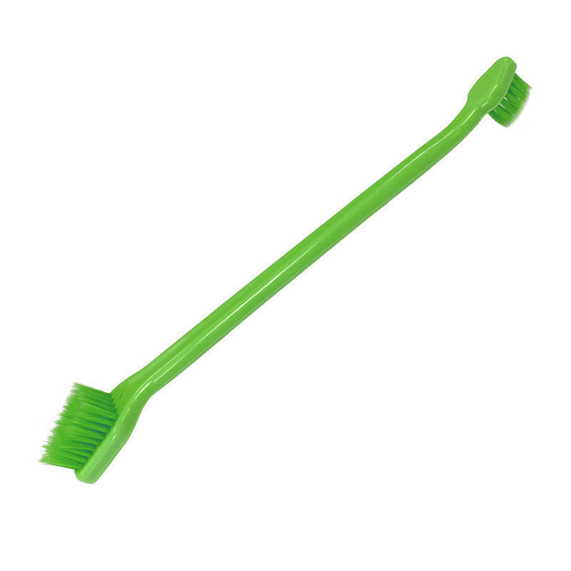 Pet Dental Care Toothbrush – Double-Ended for Cats & Dogs