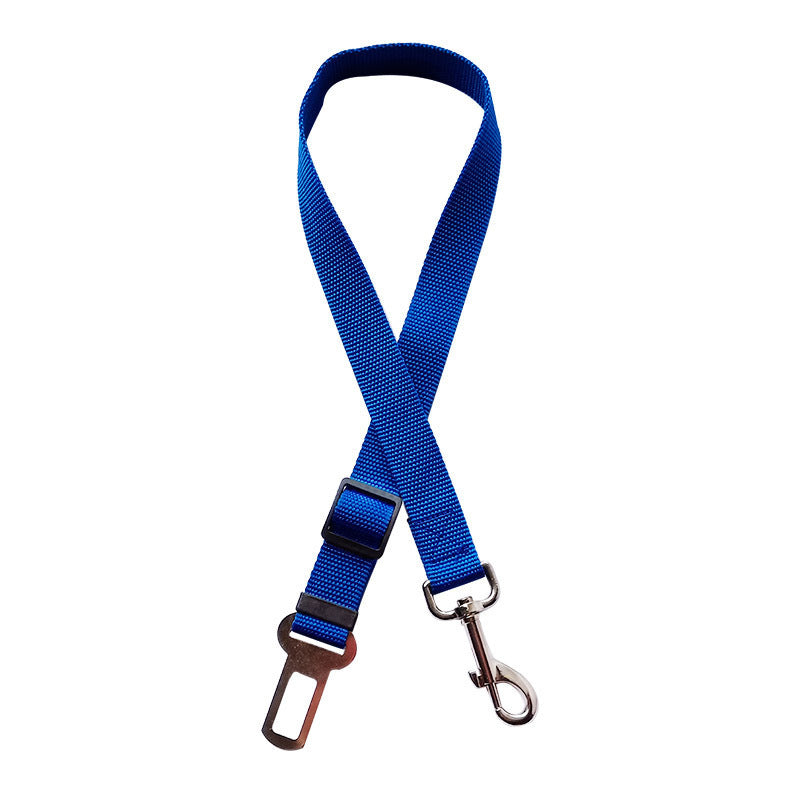 Adjustable Pet Car Seat Belt Harness – Safety Clip for Dogs & Cats