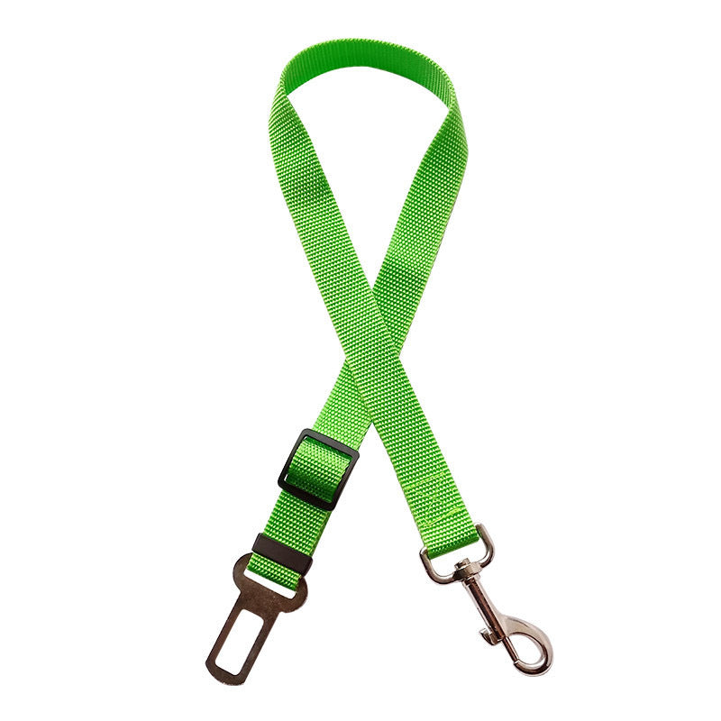 Adjustable Pet Car Seat Belt Harness – Safety Clip for Dogs & Cats