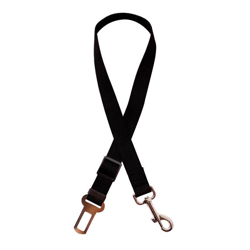 Adjustable Pet Car Seat Belt Harness – Safety Clip for Dogs & Cats
