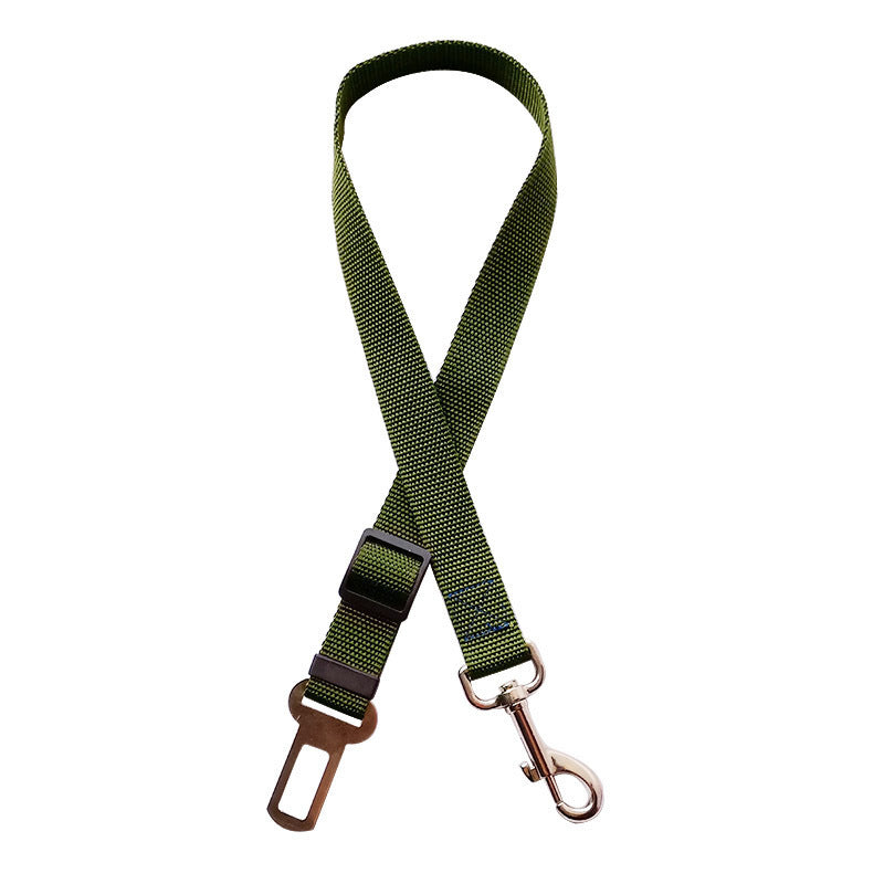 Adjustable Pet Car Seat Belt Harness – Safety Clip for Dogs & Cats
