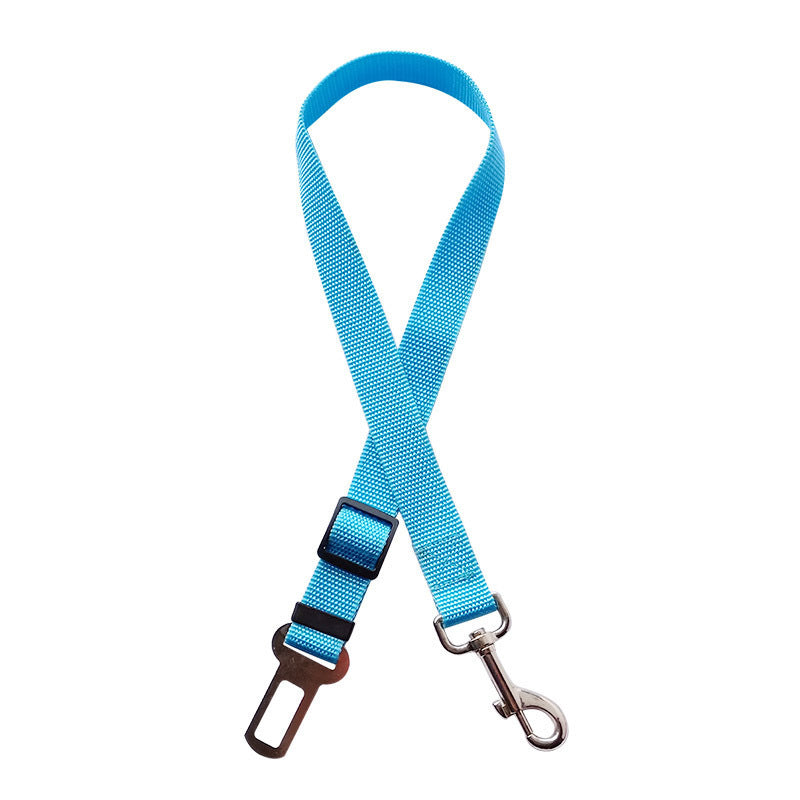 Adjustable Pet Car Seat Belt Harness – Safety Clip for Dogs & Cats