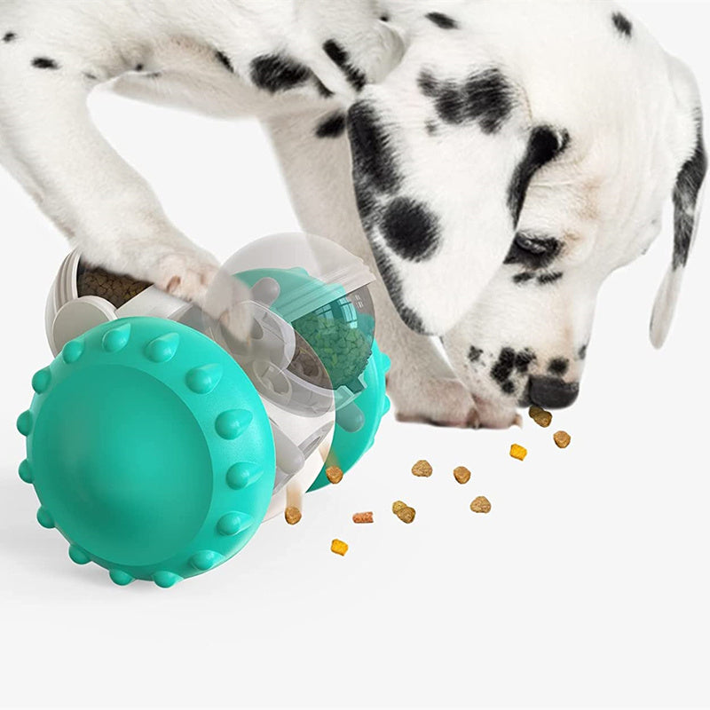 Interactive Slow Feeder Balance Car Toy for Cats & Dogs – Fun, Smart Pet Feeding Solution