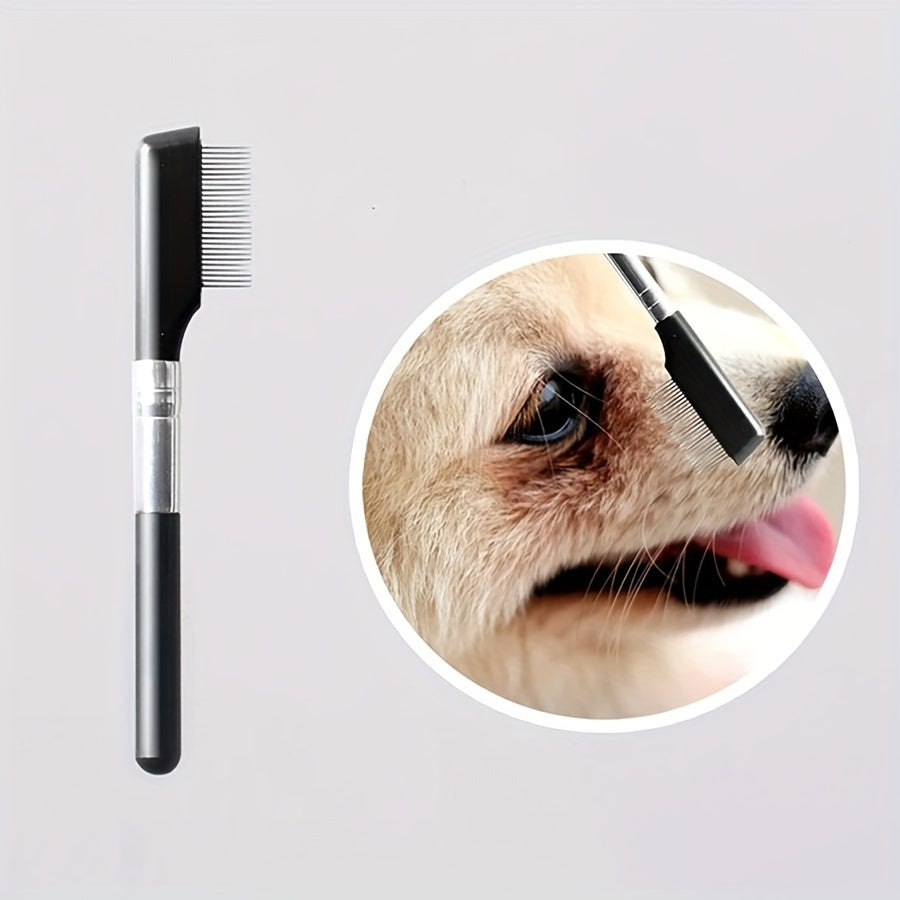 Eye Grooming Brush for Pets – Tear Stain & Hair Remover