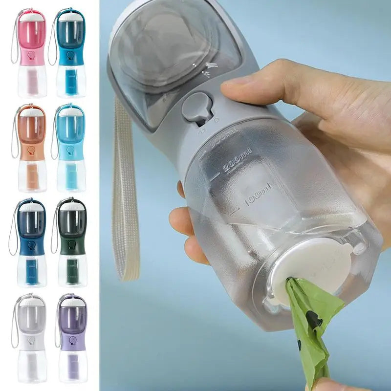Hydrate & Feed Anywhere – Portable 3-in-1 Pet Cup