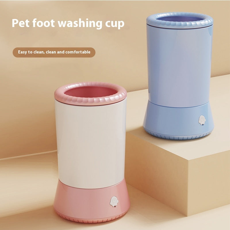 Electric Pet Paw Cleaner – USB Rechargeable Foot Washing Cup for Dogs & Cats