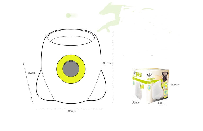 Pet Ball Launcher for Dogs – Automatic Fetch Machine