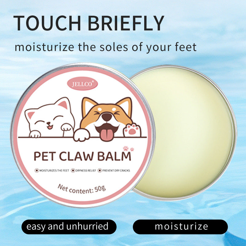 Pet Paw Balm – Moisturizing Foot & Claw Care Cream for Dogs and Cats