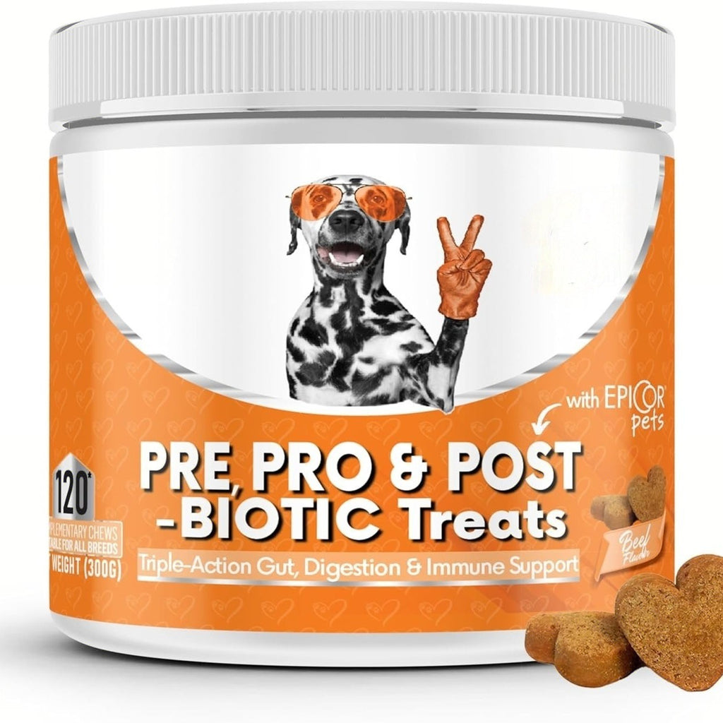 Dog Prebiotic Digestive Treats – Gut Health & Intestinal Support Snacks