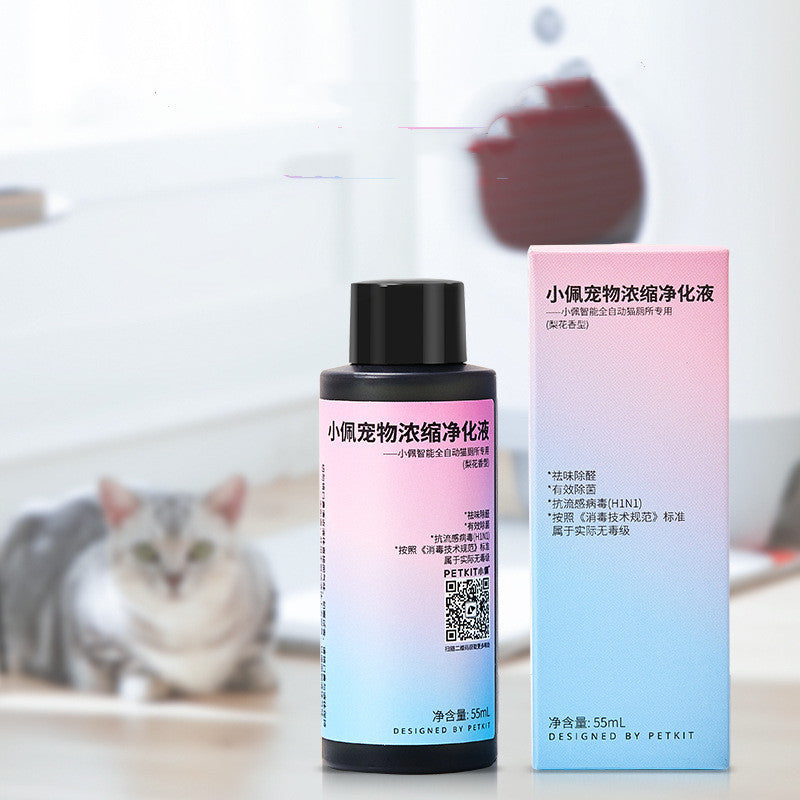 Purifying Liquid Deodorant for Smart Cat Toilets – Pear Blossom Scent (4300ml)