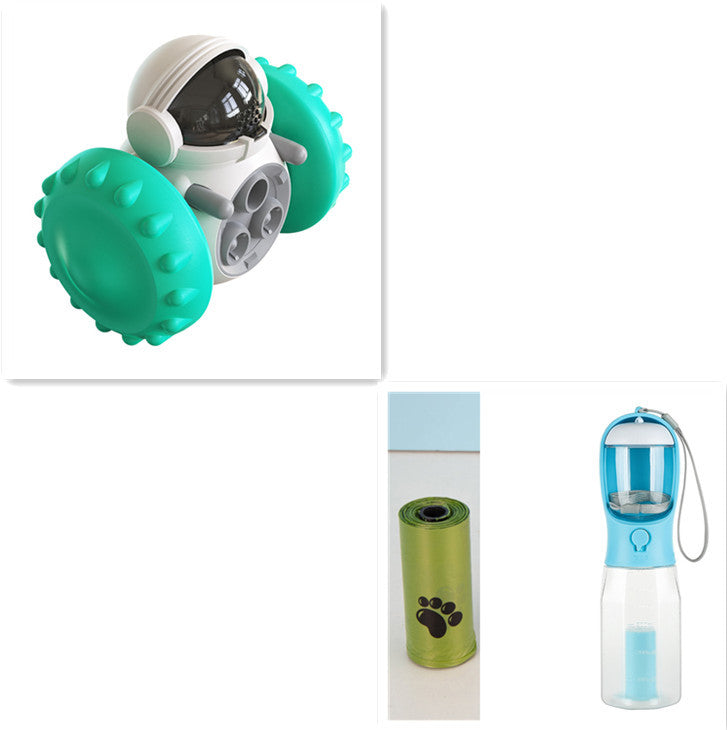 Interactive Slow Feeder Balance Car Toy for Cats & Dogs – Fun, Smart Pet Feeding Solution