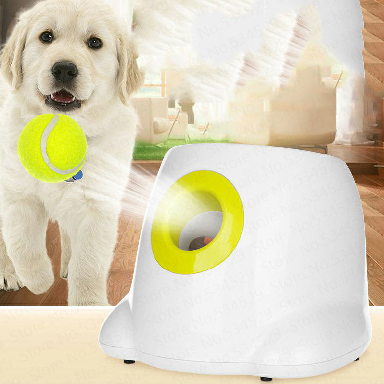 Pet Ball Launcher for Dogs – Automatic Fetch Machine