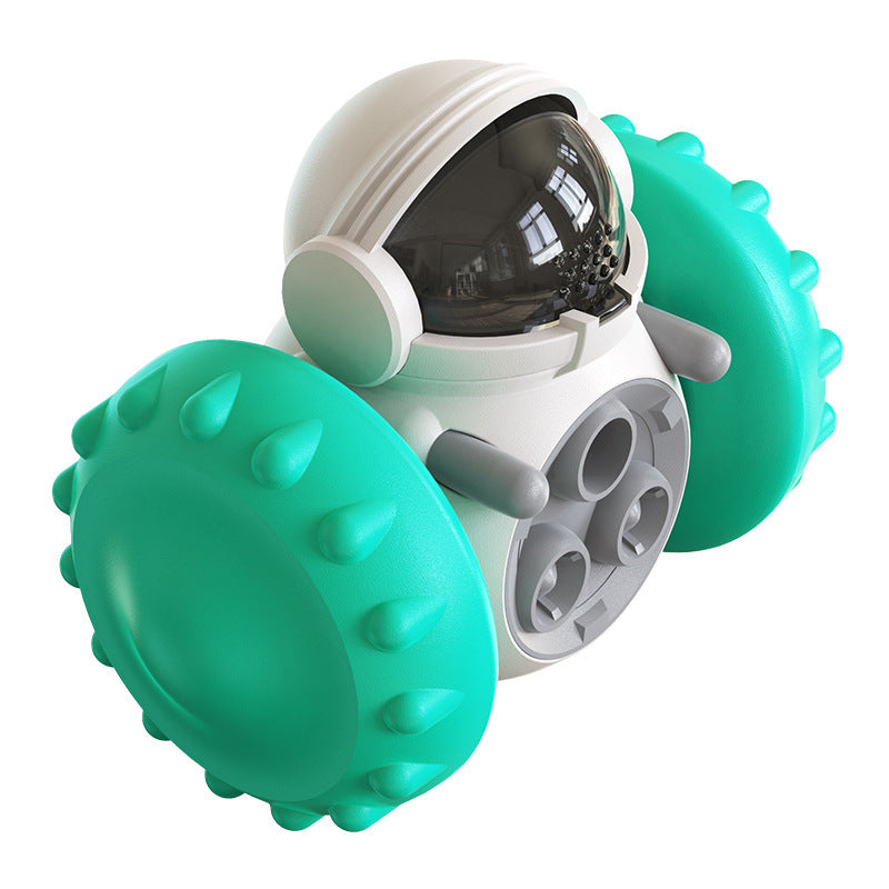 Interactive Slow Feeder Balance Car Toy for Cats & Dogs – Fun, Smart Pet Feeding Solution
