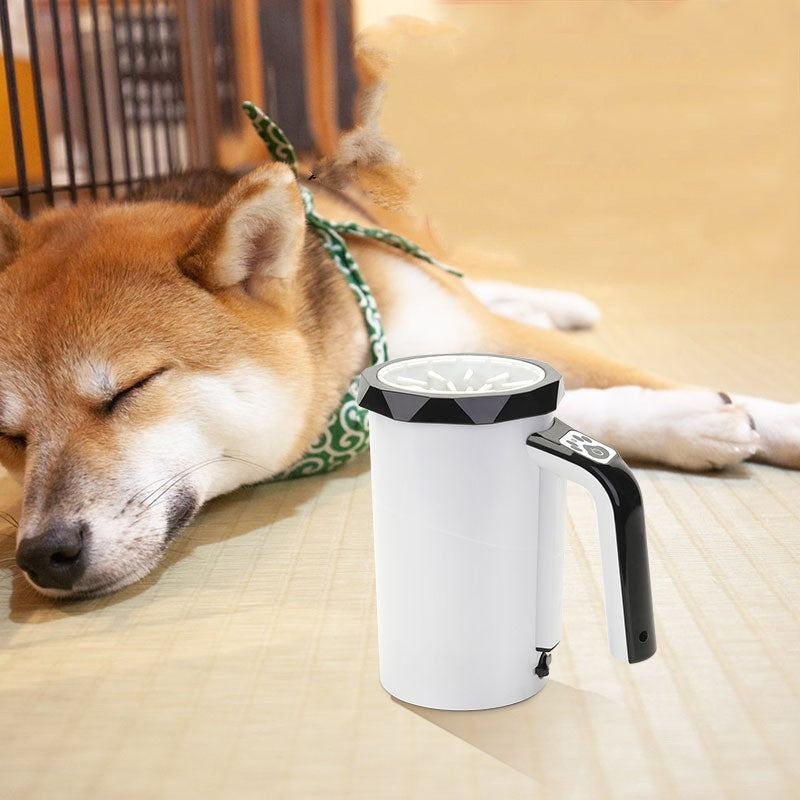 Electric Pet Paw Cleaner – Rechargeable Automatic Foot Washing Cup